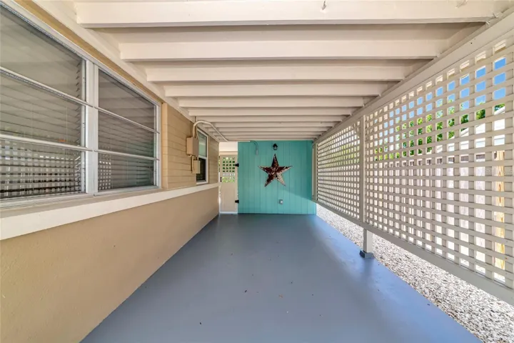 Entry way to Backyard