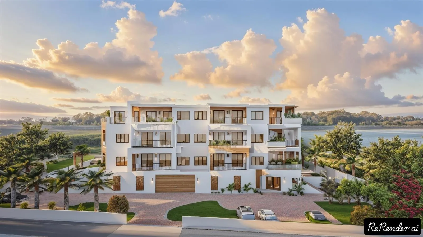 Rendering of proposed building -
