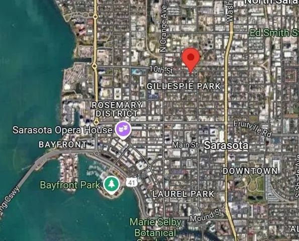 Area map - Sarasota