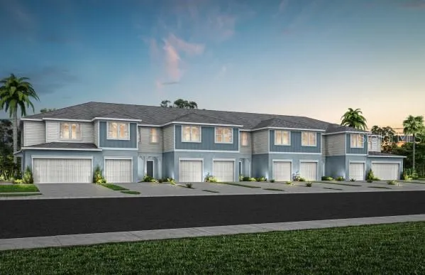 Exterior Design. Artistic rendering for this new construction home. Pictures are for illustrative purposes only. Elevations, colors and options may vary.