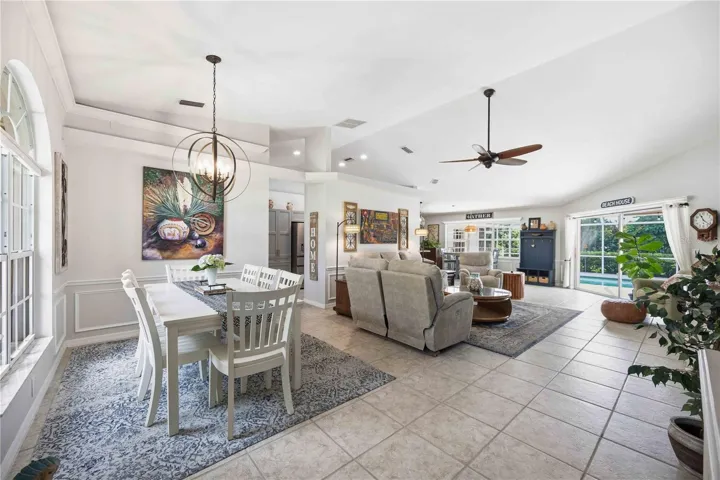 Open floor plan