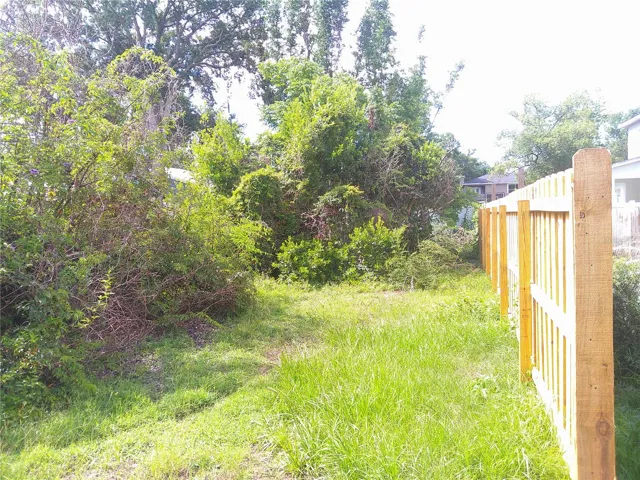 Interior of property from vicinity of 14' easement