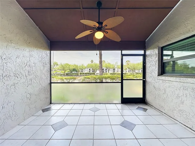 Back screened in patio