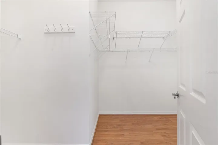 Primary Walk in closet