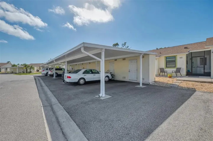 Covered parking