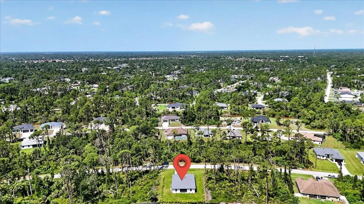 arial view