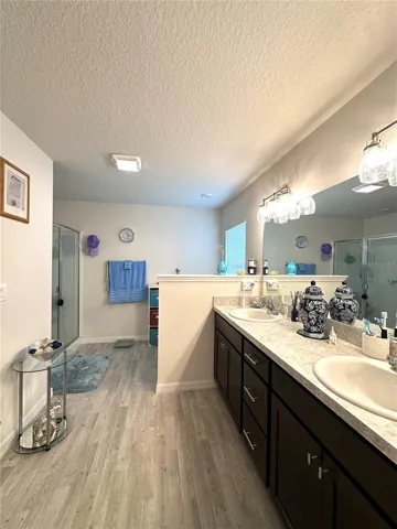 Master Bathroom with Separate Bathtub and Shower