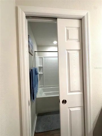 #2 Bathroom - Pocket Door separates Tub/Shower from Sink