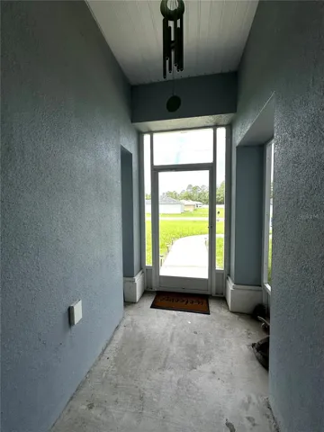 Enclosed Screened-In Front Entrance