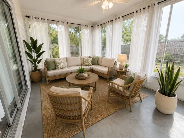 VIRTUALLY STAGEDSUNROOM/LANAI