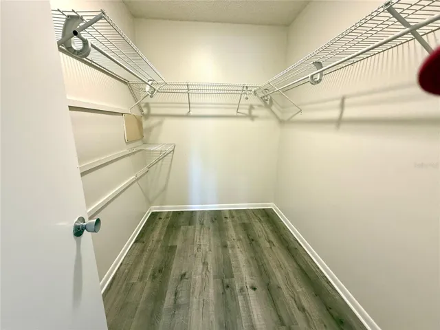 Primary walk in Closet