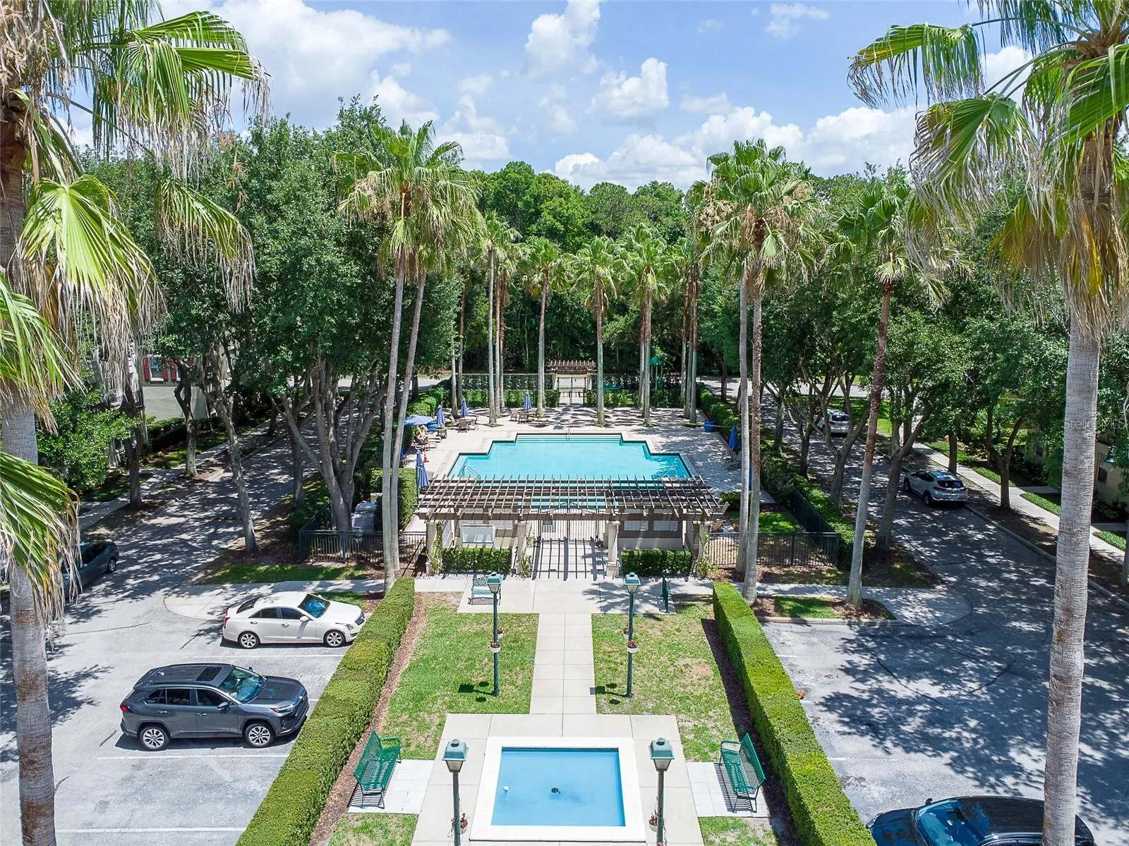 Pool area
