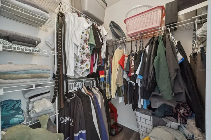 Primary Walk in Closet