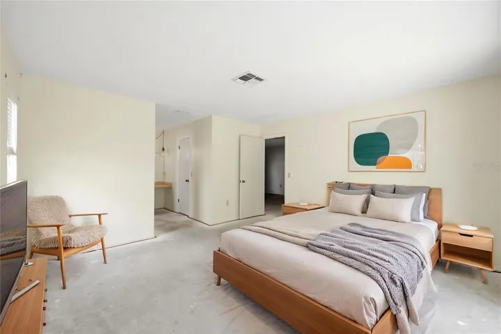 Primary Bedroom (Virtually Staged)
