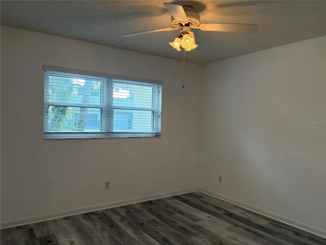 Guest bedroom is in the front