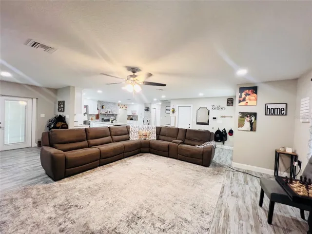 LIVING AREA AND OPEN SPACE