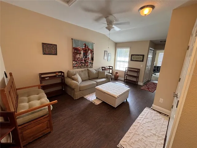 upstairs office, den or 2nd living area