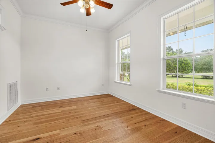 Office/TV room near front door