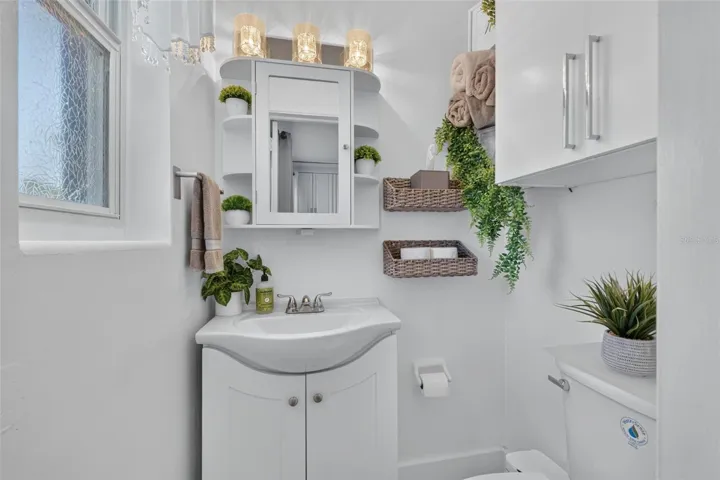 Half Bathroom in Primary