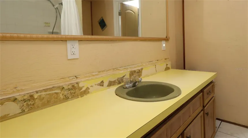 across from full bath...