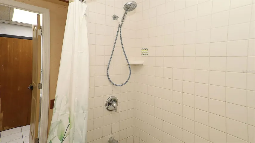 with shower tub combo...
