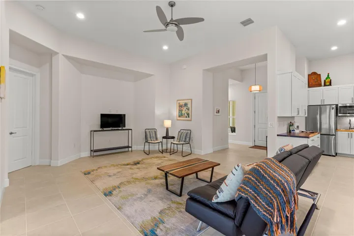 Great Room with 12 Foot Ceilings...
