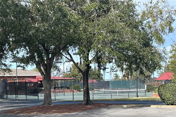 Tennis and Pickle Ball Courts...Yay!
