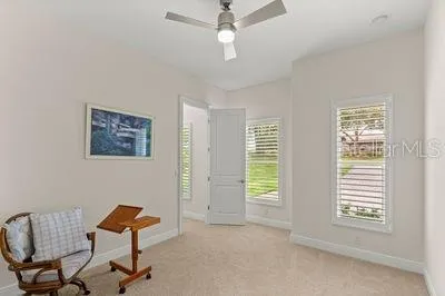 Bedroom 3 with walk in closet...also great for an Office!