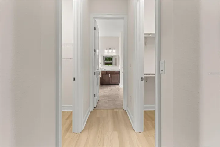 Let's explore your two very large walk in closets...