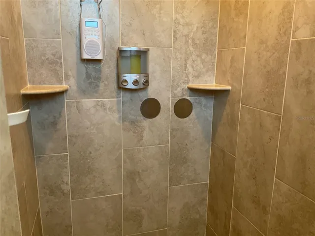 Master bath walk-in shower