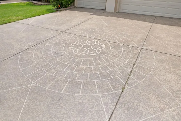 Your sunburst driveway