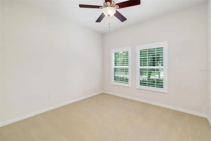 Front bedroom, plenty of room for one or two beds