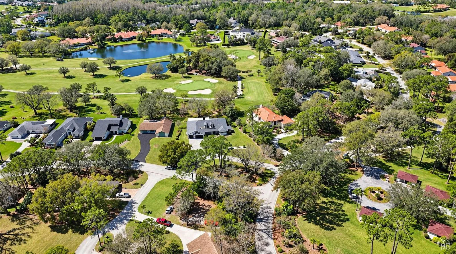 arial view