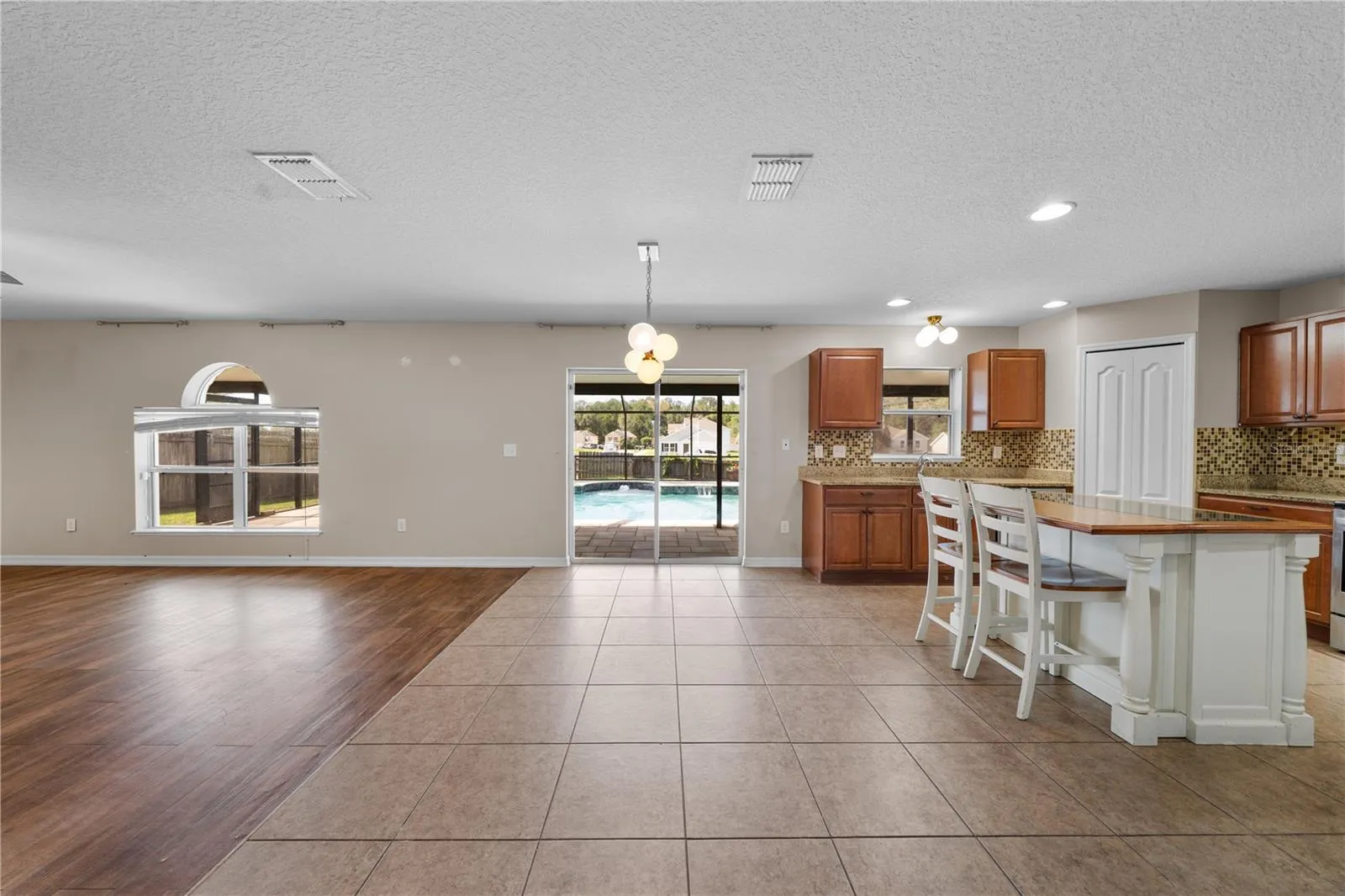 Living Room & Kitchen