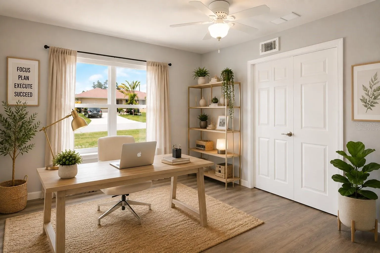 3rd bedroom/FLEX/Officevirtually staged