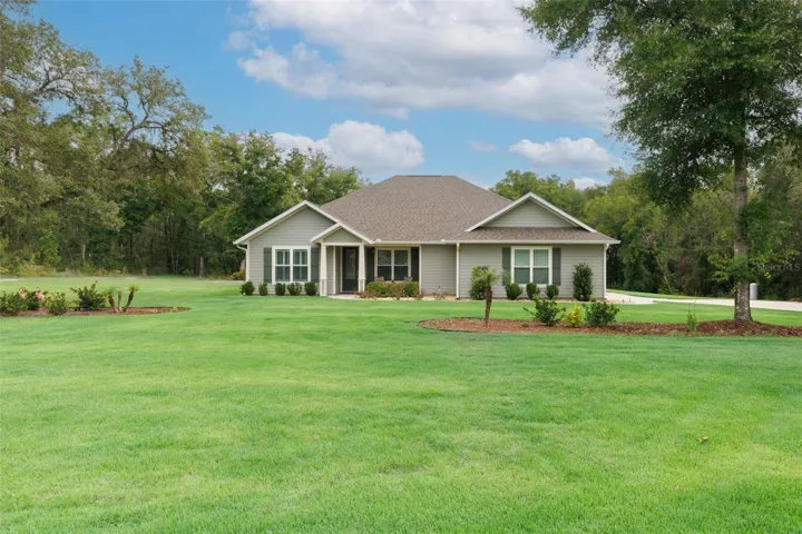 Front View of Home on nearly 5 acres
