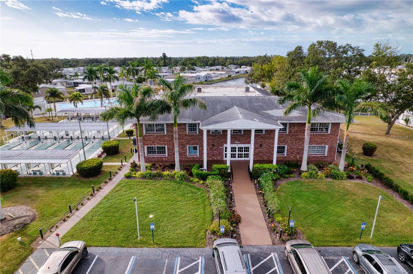 Aerial View of Clubhouse