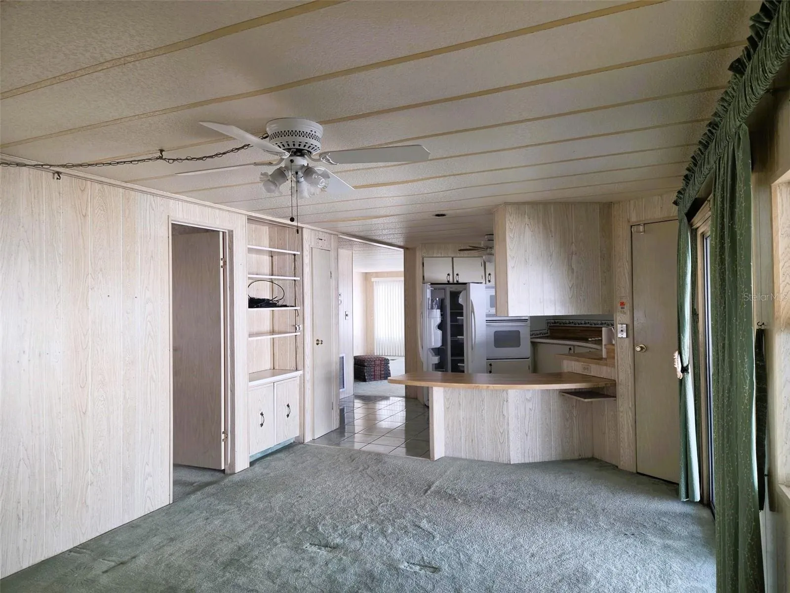 View to Kitchen from Family Room