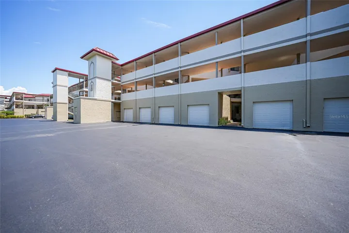 Every unit has a garage.