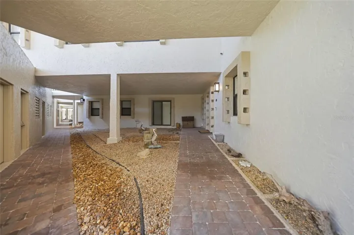 Entry way into condo.