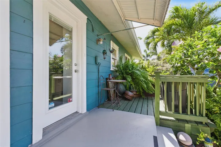 Covered Back Porch