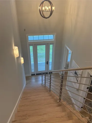 Stairway down to the 2nd Floor