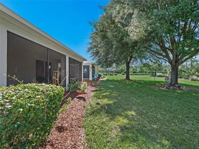 Private outdoor area perfect for enjoying Florida living