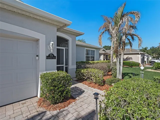 Beautifully kept front yard enhancing the home’s presentation