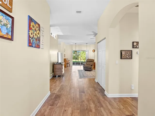 Foyer to the Living Room