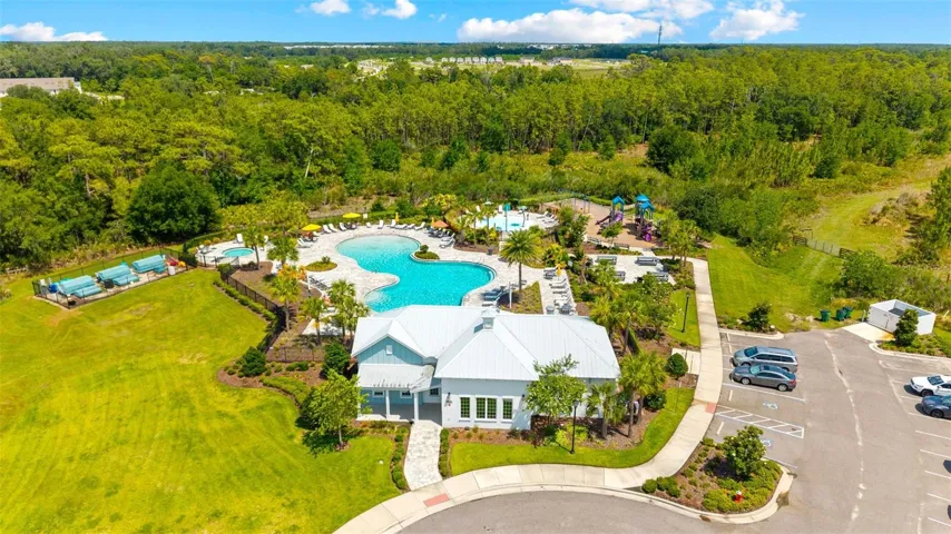 Main Clubhouse, pool and playground