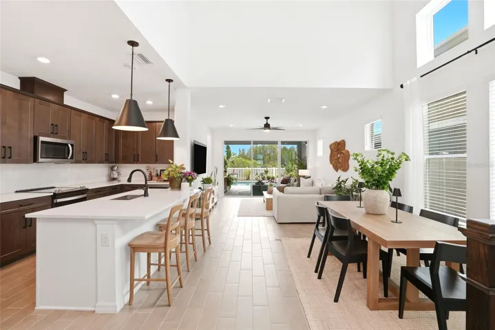 Open, Flexible Living &amp; Entertaining Space
