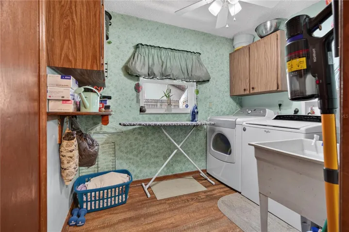 Laundry Room with Utility Sink