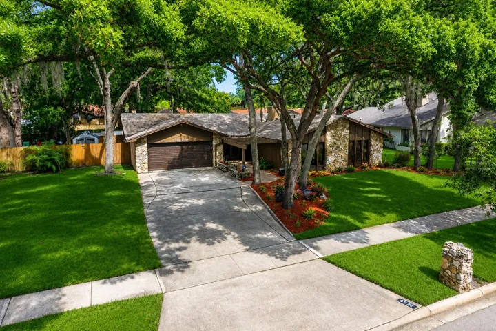 Virtually Staged Front Exterior