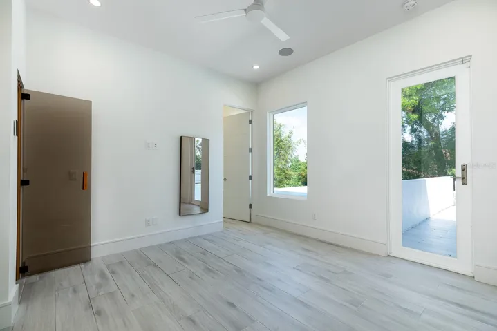 Gym with Sauna Upstairs
